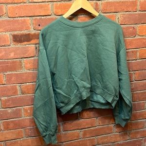 Zara Cropped Sweatshirt